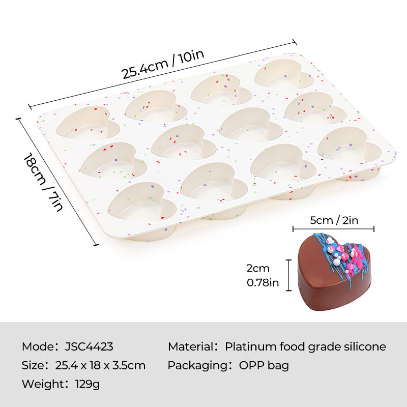 Beige with colorful dots - - JSC4423