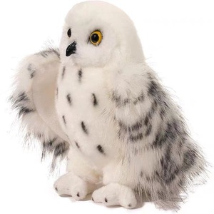 Peluche Douglas Guide <span class=keywords><strong>Hibou</strong></span> des neiges, Chat-bird, Hedwig – Jouet en peluche super doux, poupée en peluche, coussin décoratif pour canapé - Product Image 4