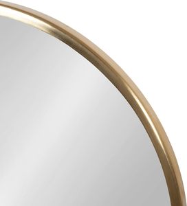 Cửa hàng nhà máy: Gương để bàn hiện đại, 18x22 ", Bạc và đen, gương trang trí có đế kim loại - Product Image 2