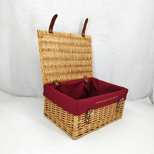 Cestini portaoggetti in rattan per bambini in vimini di salice fatti a mano ecologici caldi con manico - Product Image 3