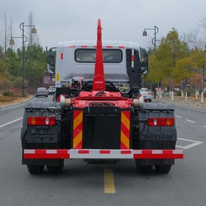Dongfeng 4x2 Diesel Transmisión manual Autodescarga <span class=keywords><strong>Roll</strong></span> <span class=keywords><strong>off</strong></span> Skip Garbage Truck LHD/RHD Nueva condición para ventas - Product Image 5