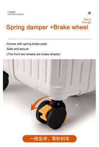 売れ筋ハードシェル旅行スーツケースセット高級デザイナー旅行バッグスーツケーストロリーボックスセットスーツケース3ピース荷物セット - Product Image 4