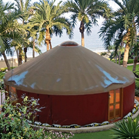 Yurt mongol en toile quatre saisons à quatre couches, type tube, étanche, >3000mm, installation facile, 9-30m FZJ FZ-Z718