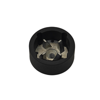 Accouplement à douille pour moteur de mixeur électrique à engrenages, 4 broches, en acier inoxydable, Modèle K-MGT-26, pour usage domestique et commercial, Pièces de haute qualité