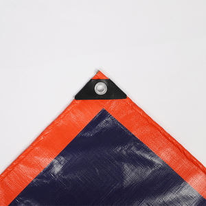 Bâche en PE double face 6'x8' 10'x12' imperméable, résistante aux UV et anti-déchirure pour la <span class=keywords><strong>protection</strong></span> des toitures de chantier - Product Image 4