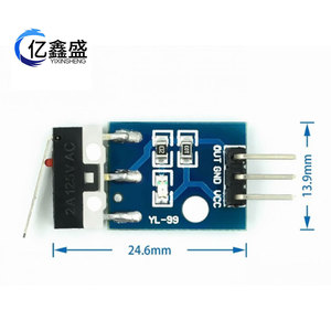 Módulo Sensor de Colisión YIXINSHENG YL-99, Relé de 2A 125V CA para Robótica, Bloques de Construcción Electrónicos, Proyectos de Microcontroladores - Product Image 3