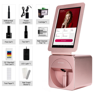 Impresora digital de uñas con marco metálico X11 Plus, máquina automática para imprimir diseños de uñas con pantalla táctil - Product Image 4