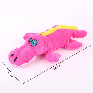 Juguete Masticable para Perros con Sonido, de Terciopelo, con Forma de Cocodrilo, Ecológico y Adorable, para Uso en Interiores y Exteriores, Gran Venta - Product Image 6