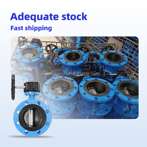 Vanne <span class=keywords><strong>papillon</strong></span> électrique à bride D941X DN50-DN300 PN10 PN16 en fonte ductile motorisée pour système d'eau - Product Image 6