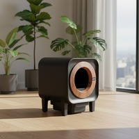 Conception écologique, fonction désodorisante, bac à litière intelligent pour chat, bac à litière électrique pour chat