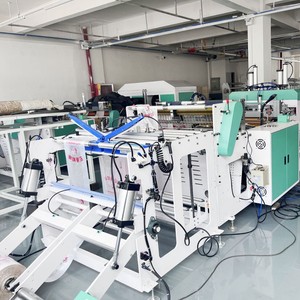 เครื่องทำถุงหิ้ว Hongtong รุ่น RHT-500X2 แบบสองช่อง สำหรับทำถุงช้อปปิ้ง ใช้ไฟ 220V วัสดุพลาสติก ผลิตในจีน - Product Image 2