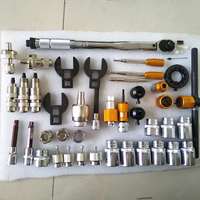NO.001 Juego completo de herramientas Common Rail con soporte