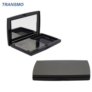 High Quality Square Empty Single Color <b>Blush</b> Compact Powder Container Cosmetics Powder Case Private Label Wholesale - Product Image 1