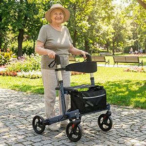 高齢者や障害のある患者のためのフットレスト付き全地形対応歩行器、移動性と快適性を高め、医療の質を向上させます - Product Image 6