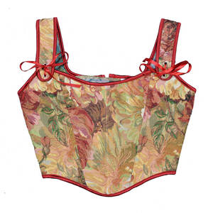 Femmes Bustier Vintage Corsage Gothique Corset Overbust Corset Hot Girls Sexy Tank Top Vest Sexy Low Cut Tops for Women - Product Image 5