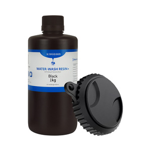 Résine grise KINGROON à base d'eau, 1 kg, sensible aux UV, matériau d'impression 3D - Product Image 2
