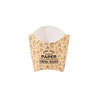 Boîtes en papier kraft de qualité alimentaire personnalisées en gros d'usine sac imprimé emballage pour Hamburger chips boîtes à collation pour les petites entreprises