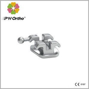 Brackets métalliques conventionnels à bords lisses axés sur le patient, minimisant l'inconfort pendant l'usage quotidien de l'orthodontie - Product Image 6