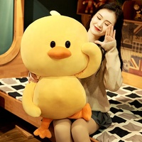 Angela Grosir Bantal Bebek Lucu Mainan Boneka Bebek Kuning Kecil Isi Kapas PP Penghilang Stres Dikemas Vakum