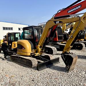 Mini-excavatrice de 5 tonnes, modèle japonais Cat305 305C Cat 305, excavatrices d'occasion Caterpillar 305, moteur puissant à vendre, accessoire tarière - Product Image 3