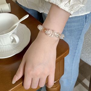 Pulsera de ágata roja y oro negro Super Seven, plata de ley S925, cristal blanco natural para mujer, joyería de regalo con diseño de oso - Product Image 5