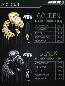 ชุดไม้กอล์ฟ PGM MTG033 สำหรับคนถนัดซ้าย  ทำจากไทเทเนียม <span class=keywords><strong>ปรับ</strong></span>มุมได้  <span class=keywords><strong>ไม้</strong></span>ไดรเวอร์สำหรับคนถนัดขวา  ชุดไม้กอล์ฟสำหรับผู้ชาย - Product Image 2