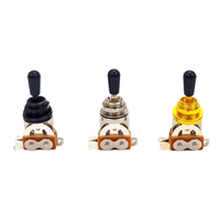 Sakelar Toggle Gitar Elektrik Tiga Arah, Sakelar Kontrol Pickup Model Switchcraft Untuk Suku Cadang Pengganti LP SG ES