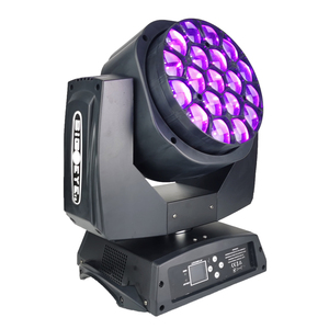 Professionale 19*15W 4 in1 rgbw <span class=keywords><strong>mix</strong></span> di colore led grande occhio led testa di movimento della fase di luce - Product Image 6