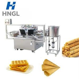 Machine commerciale automatique pour la fabrication de rouleaux d'œufs, machine <span class=keywords><strong>à</strong></span> gaufres croustillantes, machine <span class=keywords><strong>à</strong></span> barquillos, machine de cuisson pour la production de snacks, <span class=keywords><strong>à</strong></span> <span class=keywords><strong>vendre</strong></span> - Product Image 1