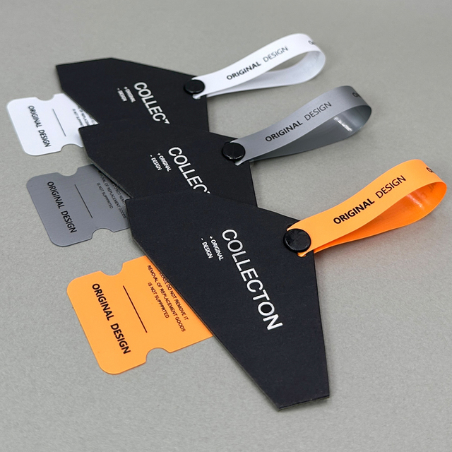 Reusable Tamper Proof Eco Friendly PVC Plastic Waterproof Hot Stamped Garment Hang Tags Bags Clothing Luggage Shoes Bulk Buy