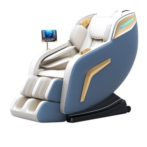 Massage Chair Full Body L-Shaped Rail 61 Airbags Wireless <b>Remote</b> <b>Control</b> Home Use - Product Image 3