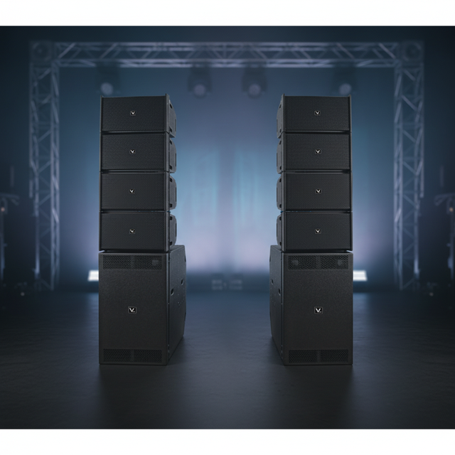 VANT HA18SA Active Line Array Church Speakers with for Wood Enclosure DSP Amplifier & Subwoofer