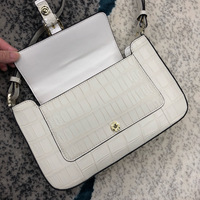 Sac pour femme en cuir de crocodile 100% cuir animal, motif bonbon, vintage, brillant, personnalisé