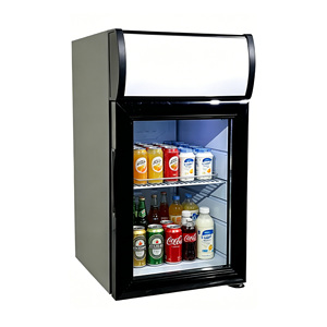 Mini Refrigerador Vanace con Cerradura para Oficina o Dormitorio, Enfriador de Bebidas - Product Image 1