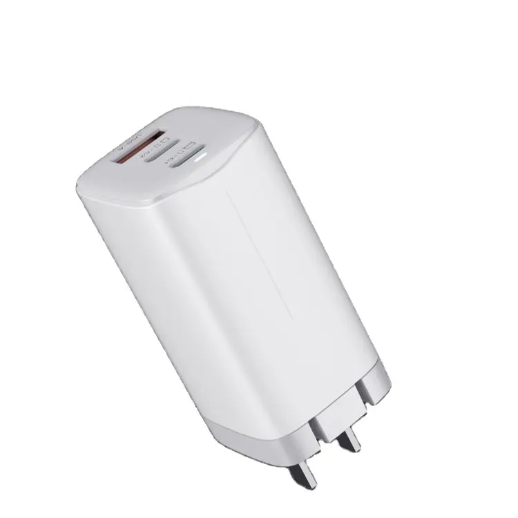 2024 Venta caliente 65W Cargador USB de pared plegable Cargador de PD para teléfono móvil y MacBook y dispositivo iPad