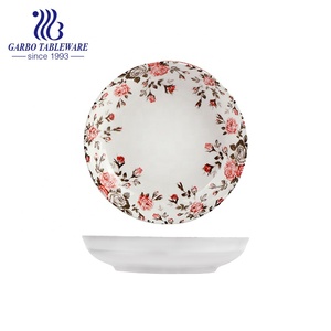 Bon marché, vente à l'<span class=keywords><strong>ancienne</strong></span> et à l'<span class=keywords><strong>ancienne</strong></span>, <span class=keywords><strong>assiette</strong></span> à dessert en <span class=keywords><strong>porcelaine</strong></span> blanche <span class=keywords><strong>de</strong></span> 7 pouces avec plaque latérale en céramique imprimée <span class=keywords><strong>de</strong></span> Chine émaillée - Product Image 6