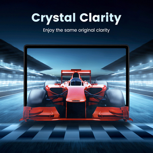 واقي شاشة زجاجي مقوى مخصص مضاد للوهج ومقاوم للأوساخ وبصمات الأصابع بدرجة صلابة 9H عالي الوضوح لشاشة ملاحة سيارة تسلا موديل 3 - Product Image 3