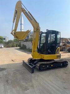 Kullanılmış Komatsu PC55 Mini Ekskavatör 5 Ton Japon Orjinal Sıfır Kuyruk Dönüşlü Kompakt Ekskavatör <span class=keywords><strong>PC55MR</strong></span> 5T Şehir İnşaatı İçin Küçük Ekskavatör - Product Image 4