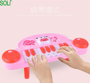 Mini Piano <span class=keywords><strong>de</strong></span> imitación <span class=keywords><strong>de</strong></span> <span class=keywords><strong>Mundo</strong></span> para niños, <span class=keywords><strong>juguete</strong></span> eléctrico, instrumento Musical, Juguetes - Product Image 4