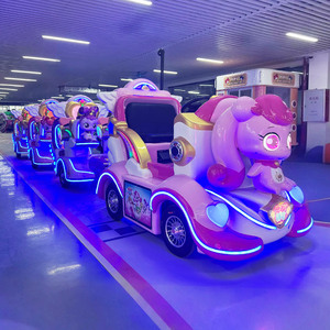 Tren sin rieles de carrusel colorido Teenieping, atracción de entretenimiento popular para ferias, sitios turísticos, centros comerciales y escuelas - Product Image 4