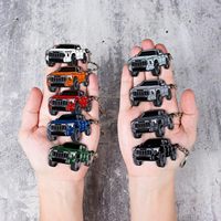 Porte-clés en métal Tundra FOUR WHEEL BEAST 2023/2024 en forme de camion, couvercle de porte-clés, jouet, cadeau