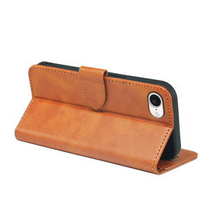 Funda de Piel de Lujo Tipo Cartera para <span class=keywords><strong>iPhone</strong></span> 18 17 Pro Max 17e 16e 15 Pro Max, Funda Protectora con Tapa - Product Image 4