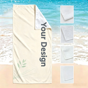 Serviette de plage en microfibre personnalisée, sans sable, séchage rapide, impression personnalisée pour les marques - Product Image 1