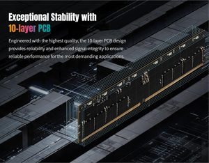 KLEVV Urbane V RGB <span class=keywords><strong>DDR5</strong></span> 32GB (2x16GB) 6000MHz CL30 1,35 V Gaming Escritorio RAM SK Hynix Chip XMP 3,0/<span class=keywords><strong>AMD</strong></span> Expo Ready Stock - Product Image 6