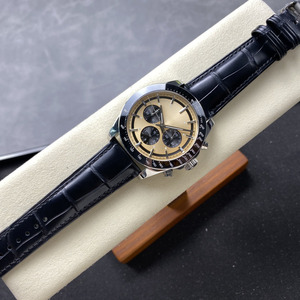 Reloj mecánico de lujo para hombre con tres esferas, cronógrafo, multifuncional, deportivo, resistente al agua, venta al por mayor - Product Image 4
