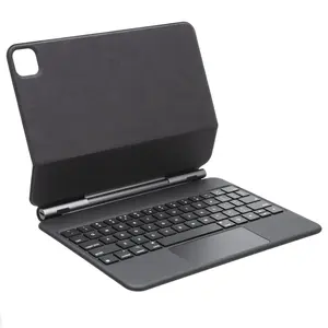 Soft White Backlight Slim Keyboard Cover with Multi-Touch Magnetic Floating Keyboard Tablet Case For Apple iPad 10th 10.9 2022