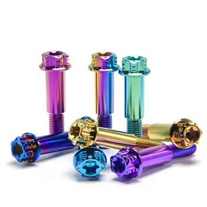 Vis <span class=keywords><strong>en</strong></span> alliage de titane Tmj n ° 9 E125/E200P vis à pas d'amortisseur arrière M8X40/45Tc4 - Product Image 3
