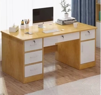 Meuble de bureau, bureau d'étude avec serrure, bureau d'ordinateur à domicile, bureau simple, table de travail, table pour le personnel