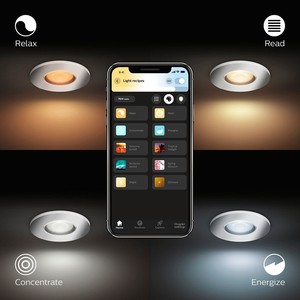 <span class=keywords><strong>Spot</strong></span> encastré <span class=keywords><strong>LED</strong></span> pour salle de bain <span class=keywords><strong>PHILIPS</strong></span> White Ambiance Adore importé de Chine, compatible HomeKit HUE - Product Image 3