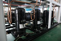 -5 ℃   Refroidisseur d'eau industriel de 50 kW à 200 kW pour la pasteurisation du lait et le refroidissement des produits laitiers